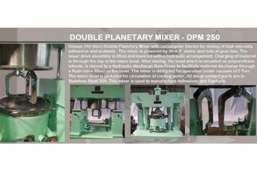 Double Planetary Mixer