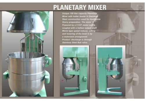 single-planetary-mixer